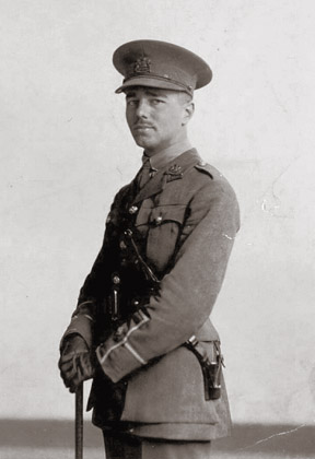 Portrait of Wilfred Owen (Second Lieutenant, Manchester Regiment) 1916. © The English Faculty Library, University of Oxford / The Wilfred Owen Literary Estate