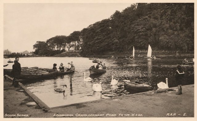 1910 Pond Postcard 2