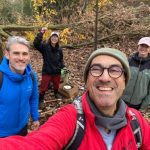 FECH Volunteers volunteering on Easter Craiglockhart Hill.